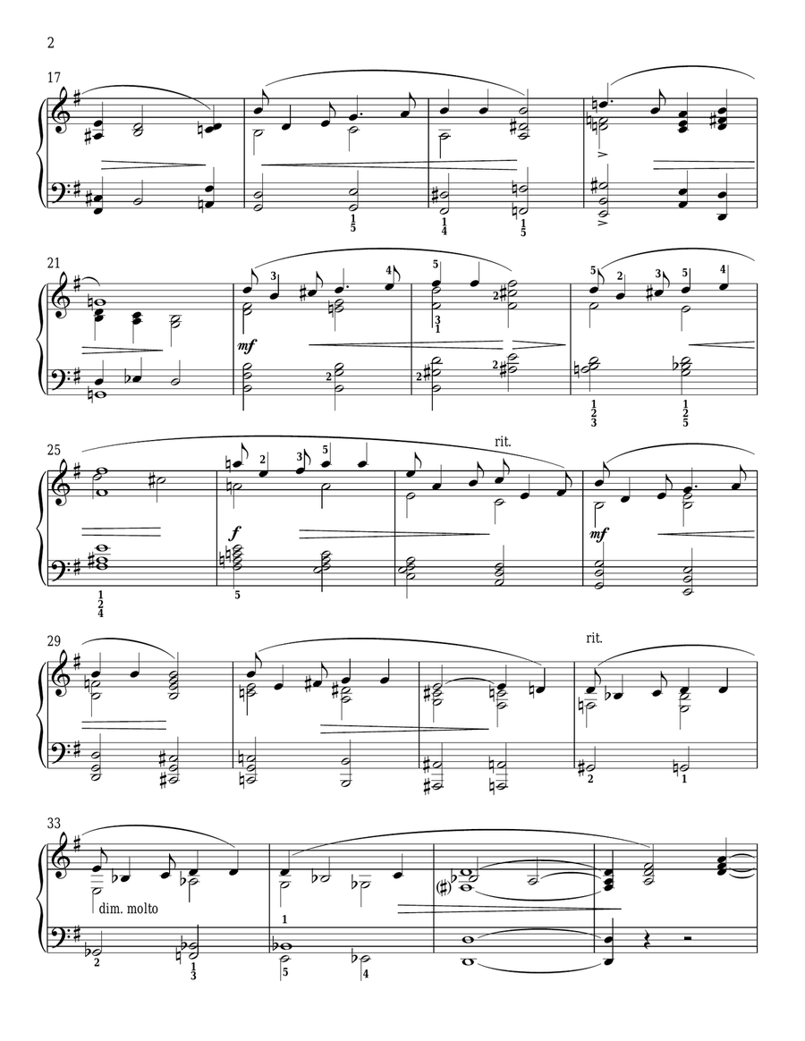 On Bended Knees On Bended Knees Piano Solo scores gallery preview page 2