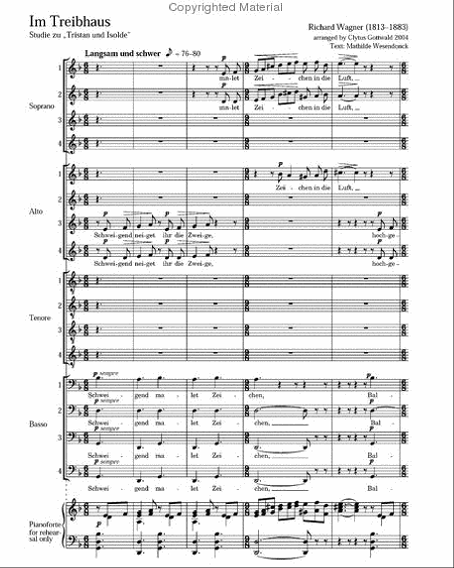 Im Treibhaus Im Treibhaus Choir scores gallery preview page 2