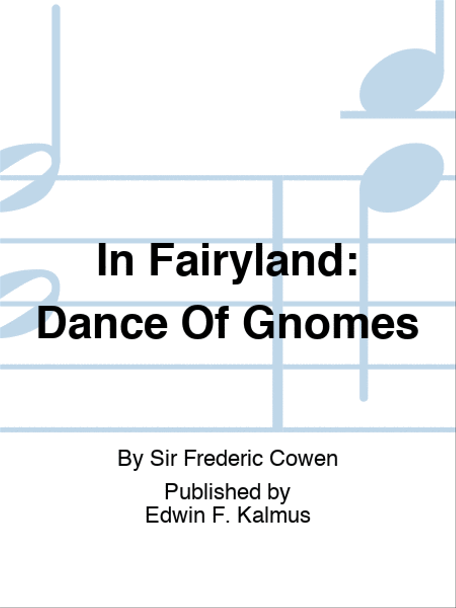 IN FAIRYLAND: Dance of Gnomes Score scores gallery preview page 1
