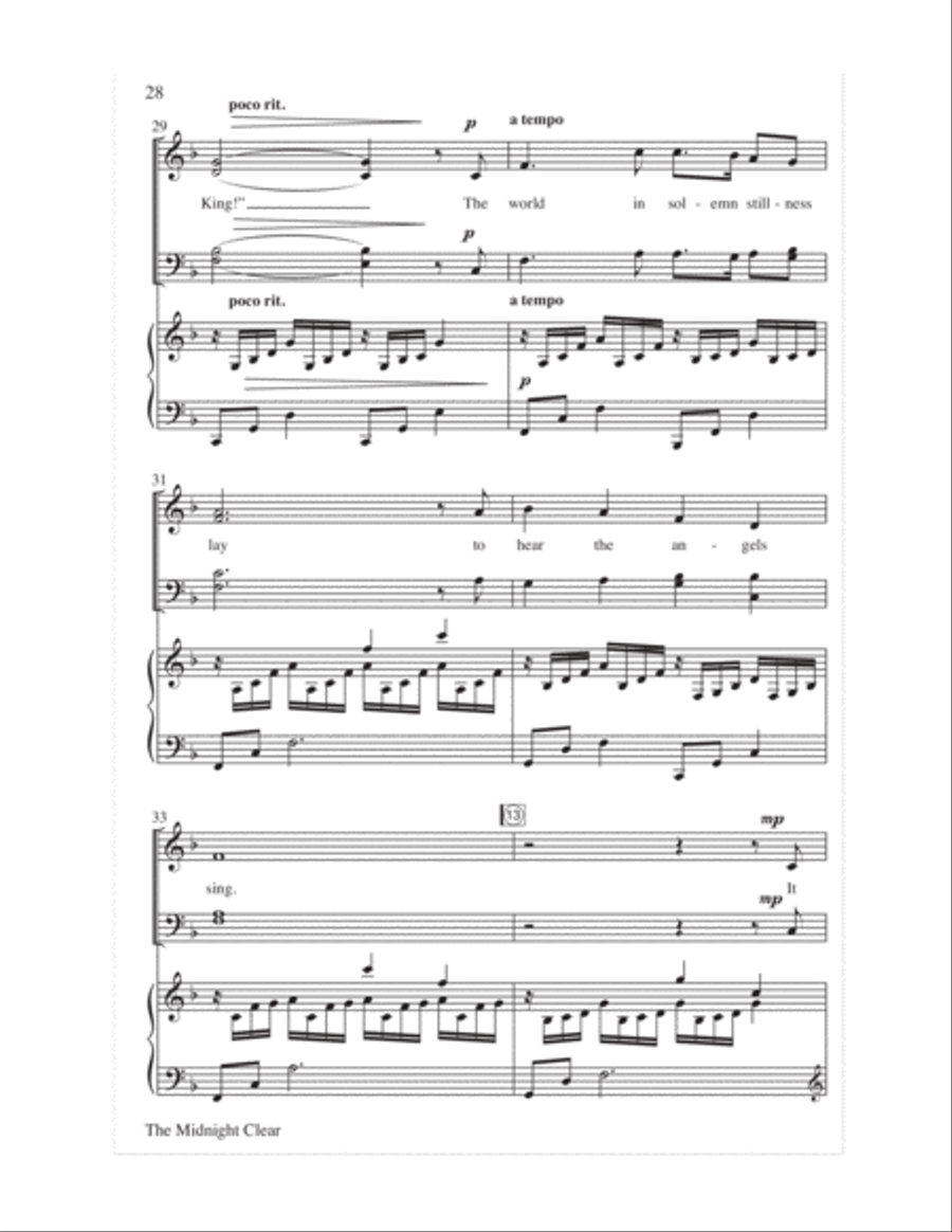 Sing with the Angels!- Score 4-Part scores gallery preview page 31