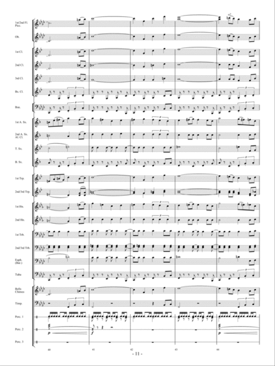 Adventures Concert Band scores gallery preview page 10