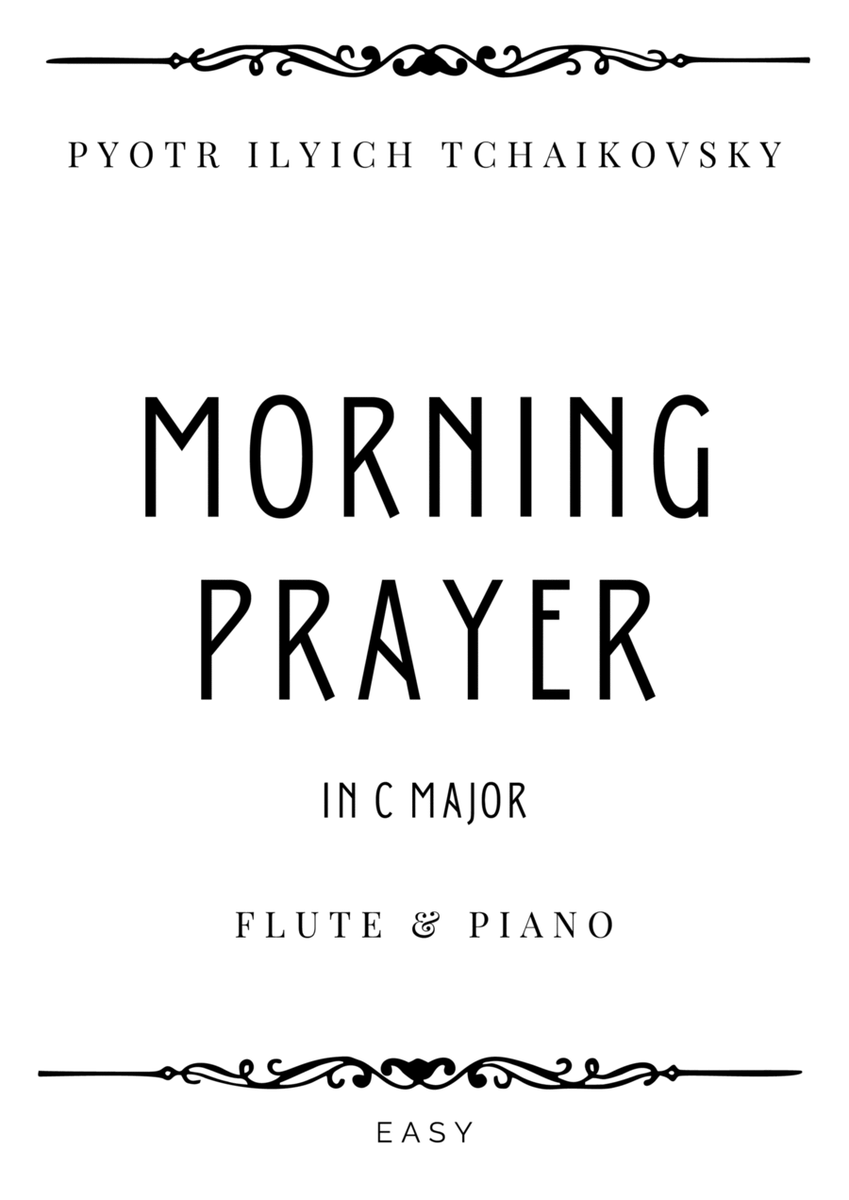 Tchaikovsky - Morning Prayer in C Major - Easy image number null