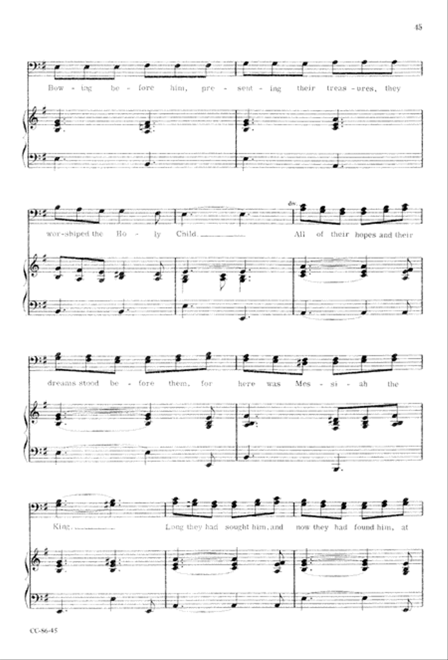 Angels' Song Angels' Song 4-Part scores gallery preview page 47
