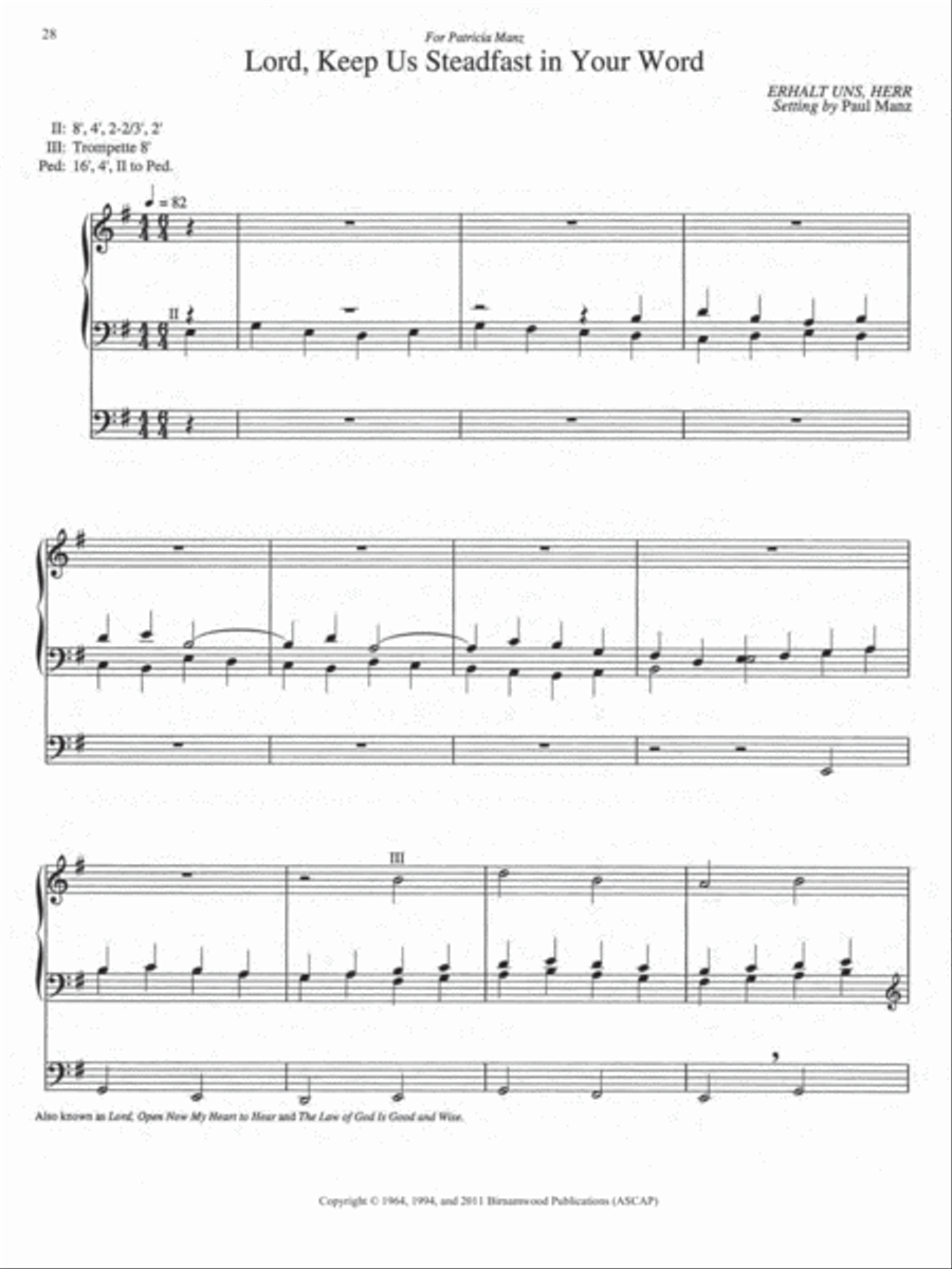 Ten Chorale Improvisations, Set 2 Organ scores gallery preview page 11