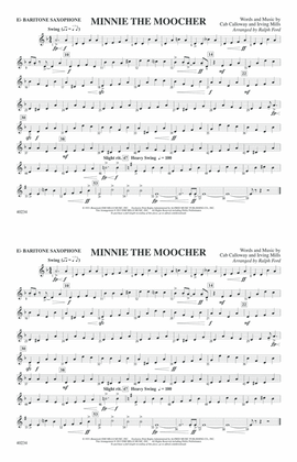 Minnie the Moocher: E-flat Baritone Saxophone