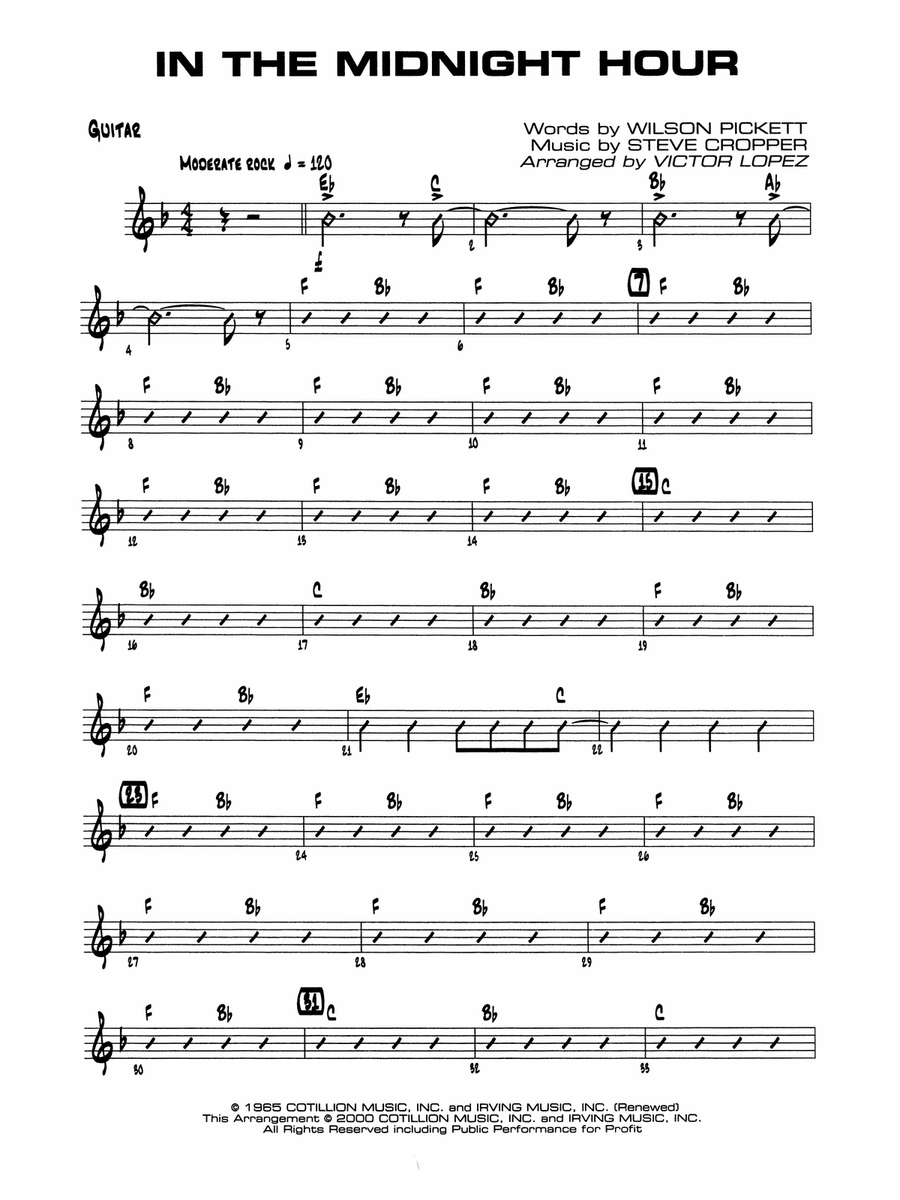 In the Midnight Hour: Guitar