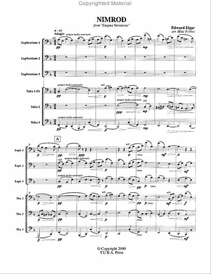 Nimrod Nimrod Large Ensemble scores gallery preview page 2