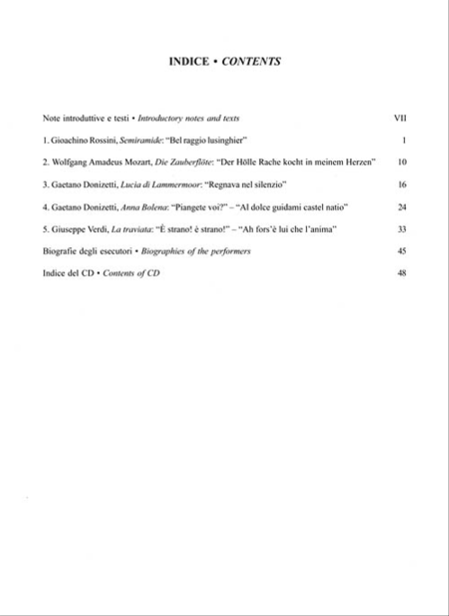 Belcanto Arias for Soprano – Volume 1 Voice Solo scores gallery preview page 4