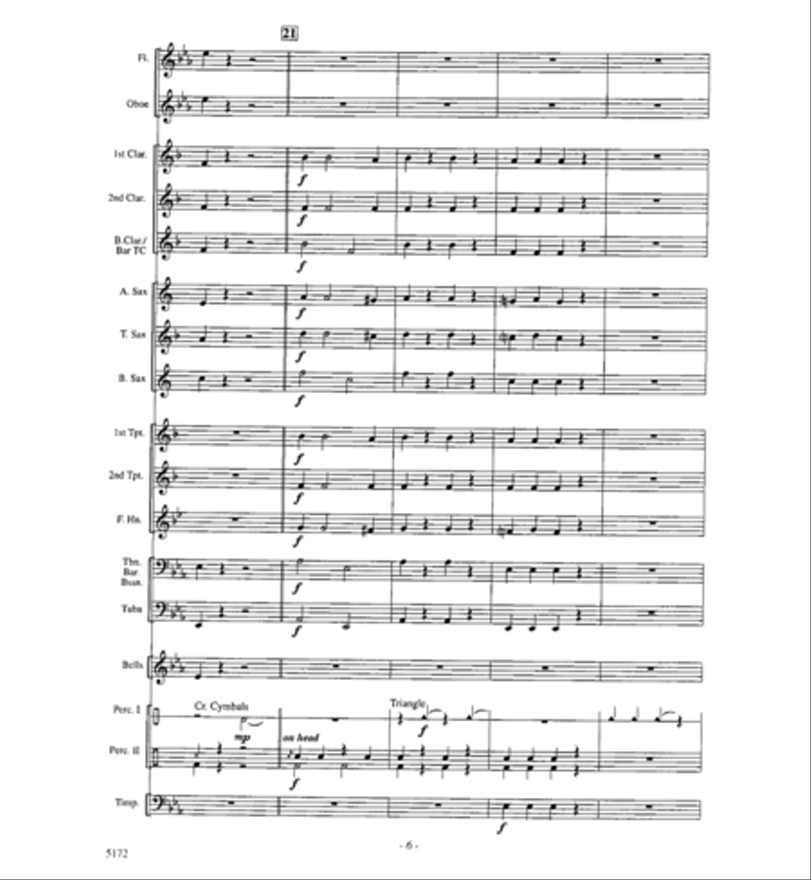 Triangle Time Concert Band scores gallery preview page 6
