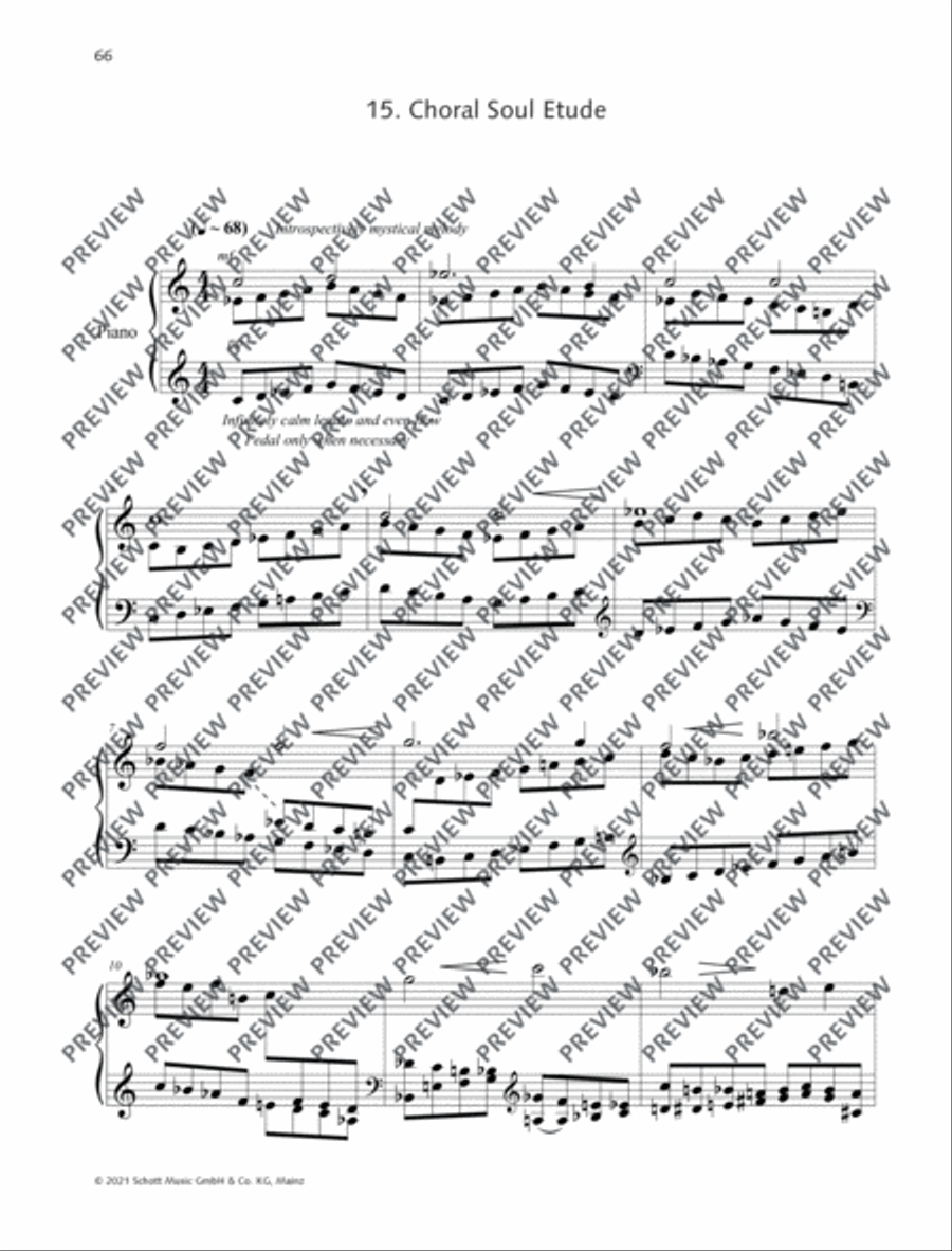 Choral Soul Etude Choir scores gallery preview page 2