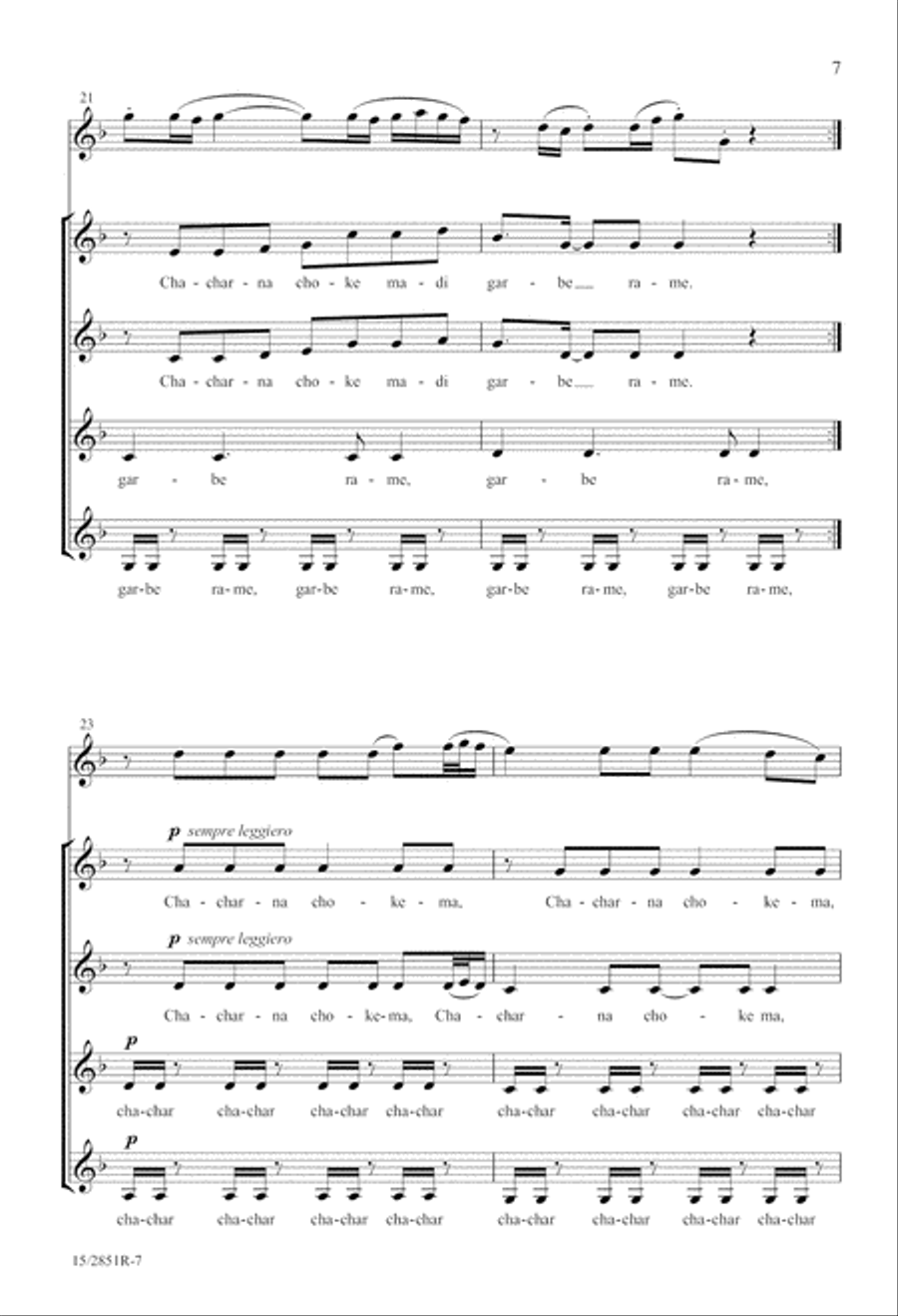 Garbe rame (Dancing With Gourds) SSAA scores gallery preview page 8