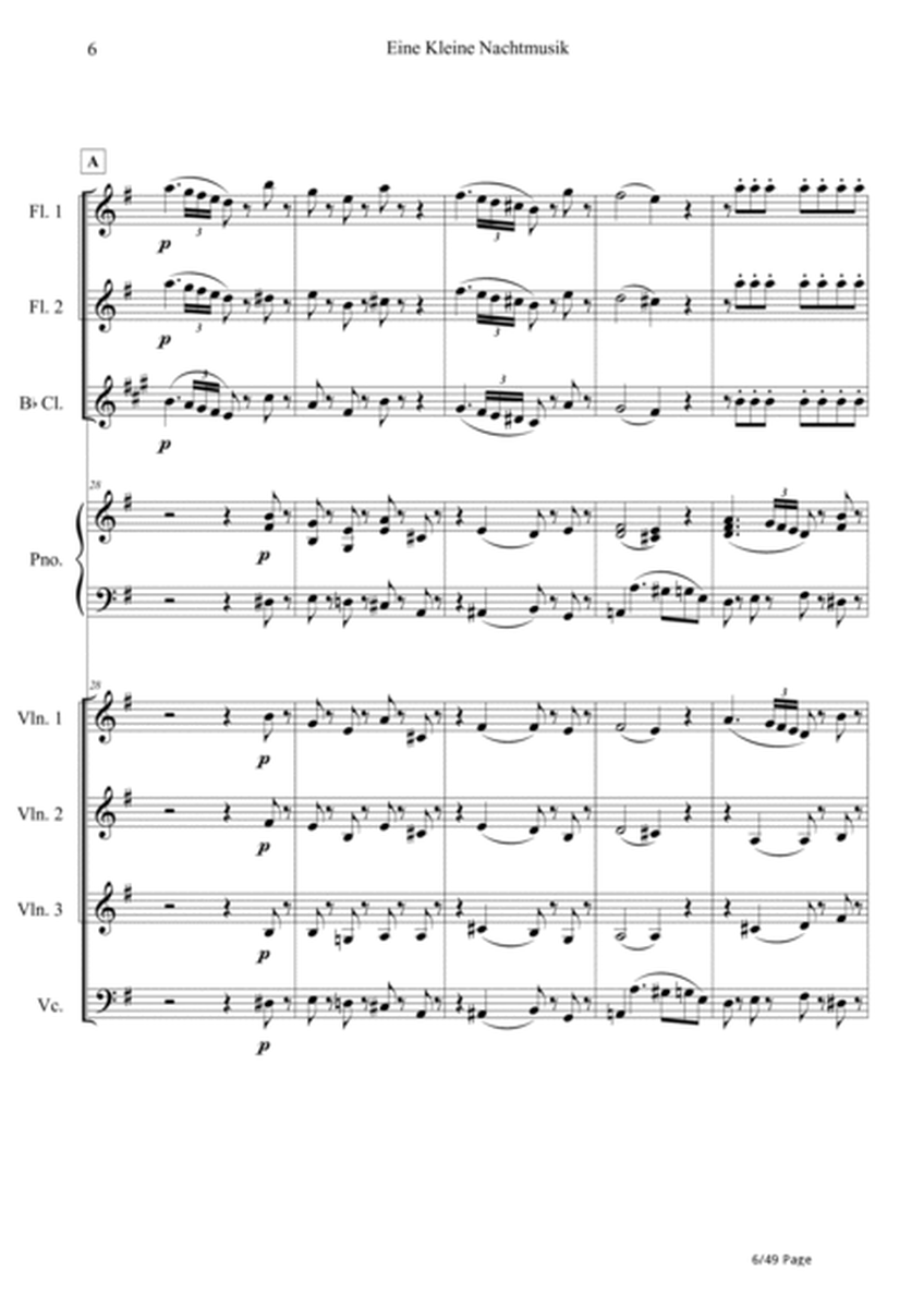 Serenade No.13 "Eine Kleine Nachtmusik" in G major, K.525 1.Allegro image number null