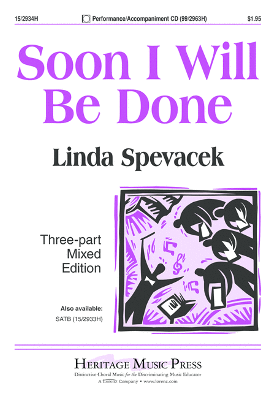 Soon I Will Be Done 3-Part scores gallery preview page 2