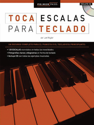 Book cover for Primer Paso: Toca Escalas Para Teclado
