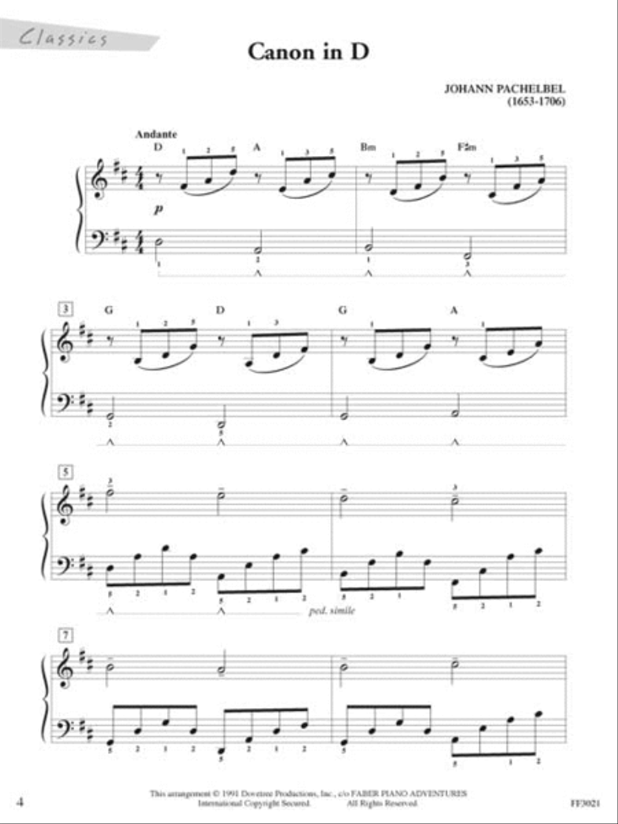 Faber Studio Collection Piano Method scores gallery preview page 4