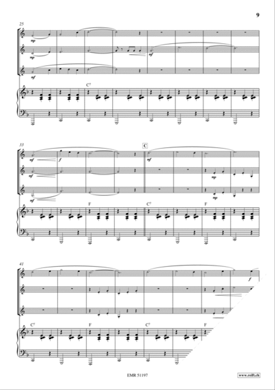 20 Alphorn Trios Volume 1 Brass Trio scores gallery preview page 6