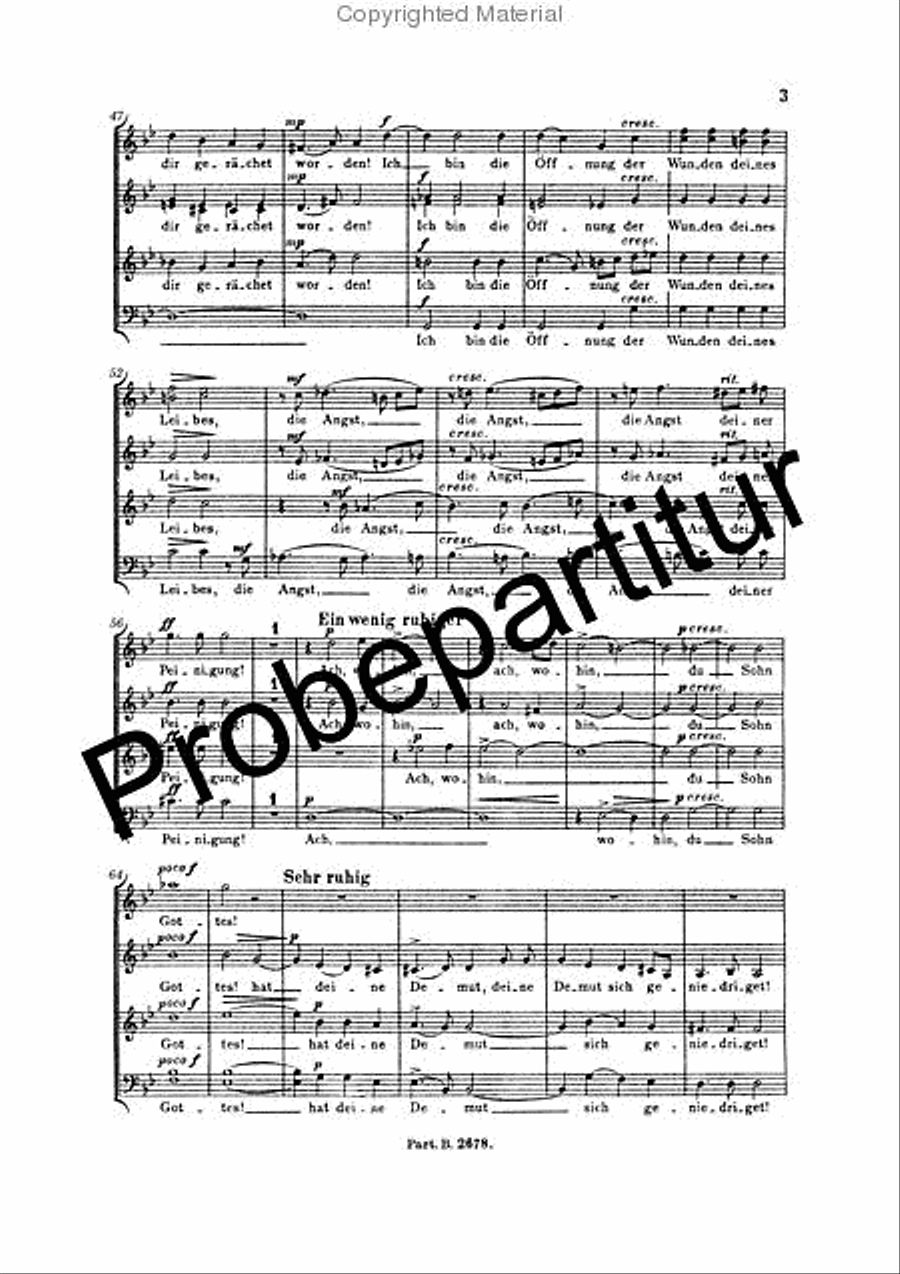 Passion Song Op. 90/1 A Cappella scores gallery preview page 4