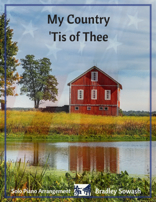 Book cover for My Country, 'Tis of Thee - Solo Piano