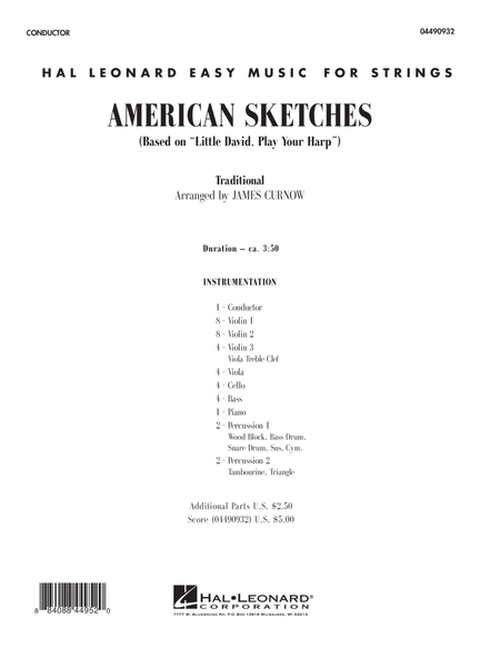 American Sketches - Full Score