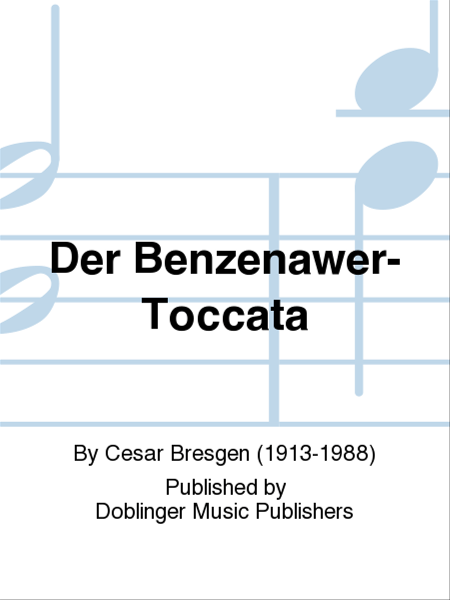 Der Benzenawer-Toccata Piano scores gallery preview page 1