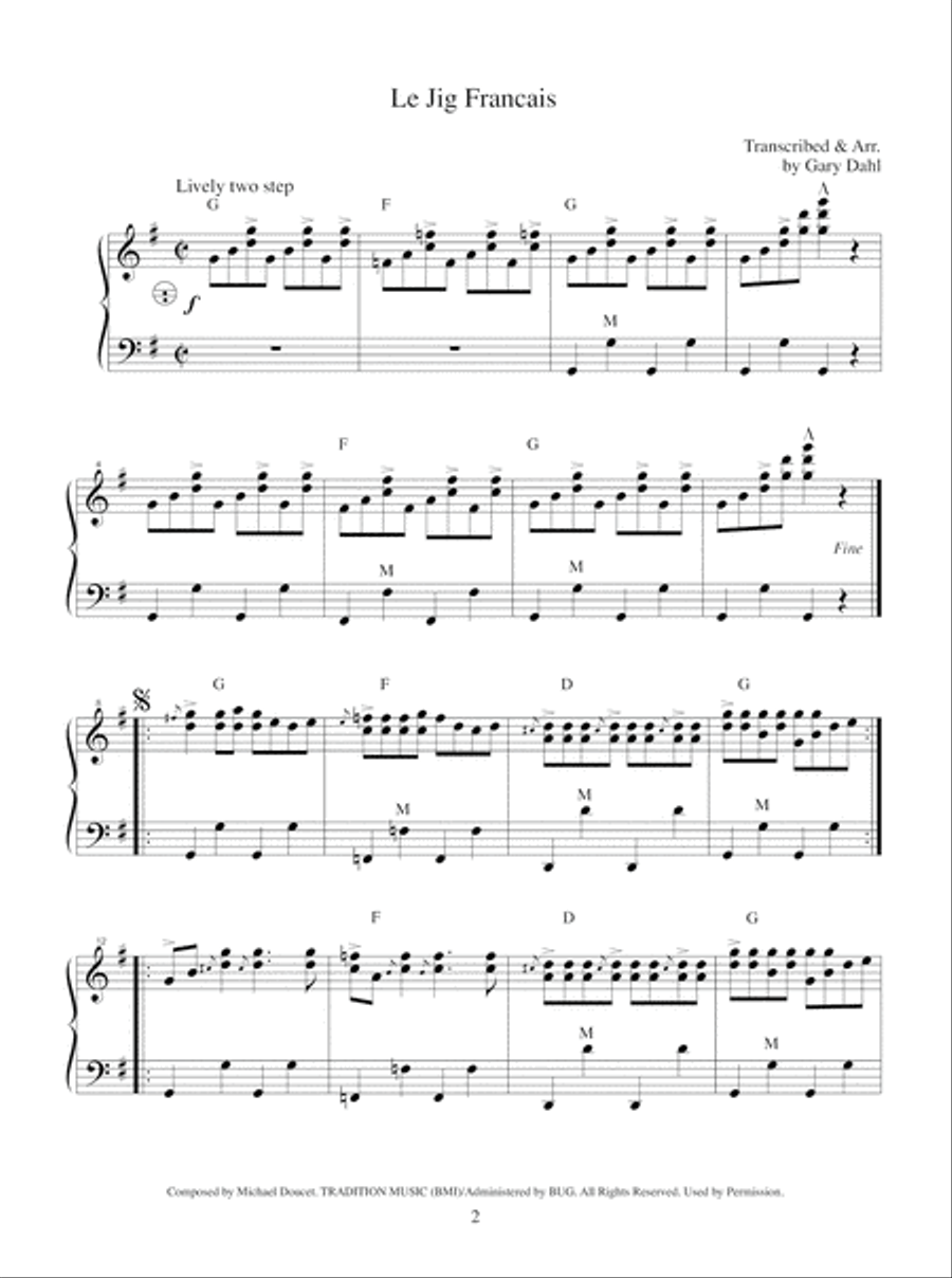 Cajun accordion new arrivals sheet music