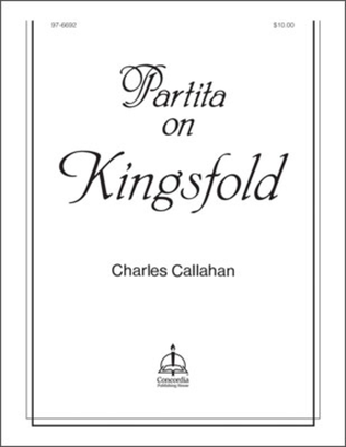 Book cover for Partita on Kingsfold