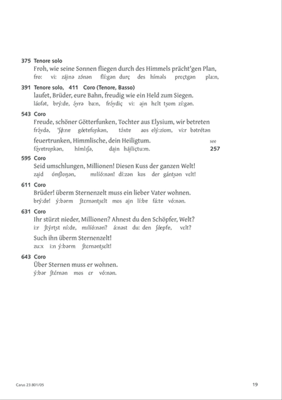 Symphony No. 9, Op. 125 - Finale (Choral Symphony) Symphony No. 9, Op. 125 - Finale (Choral Symphony) 4-Part scores gallery preview page 20