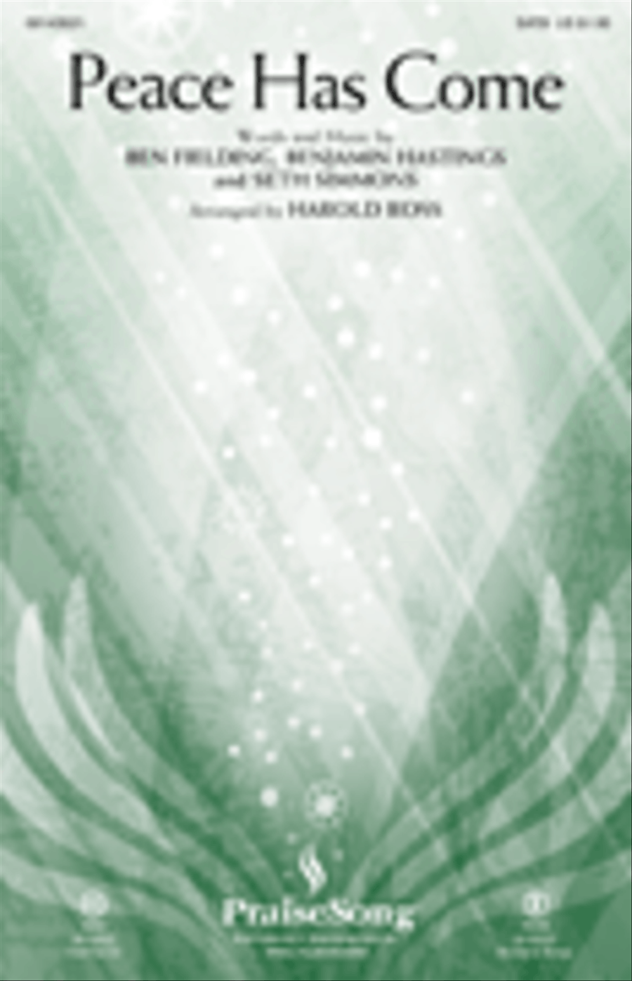 Peace Has Come Choir scores gallery preview page 1
