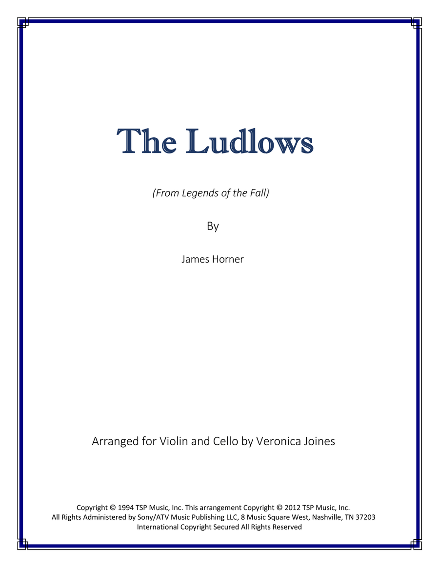 The Ludlows String Duet scores gallery preview page 1