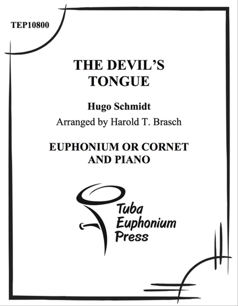 The Devil's Tongue The Devil's Tongue Euphonium scores gallery preview page 1