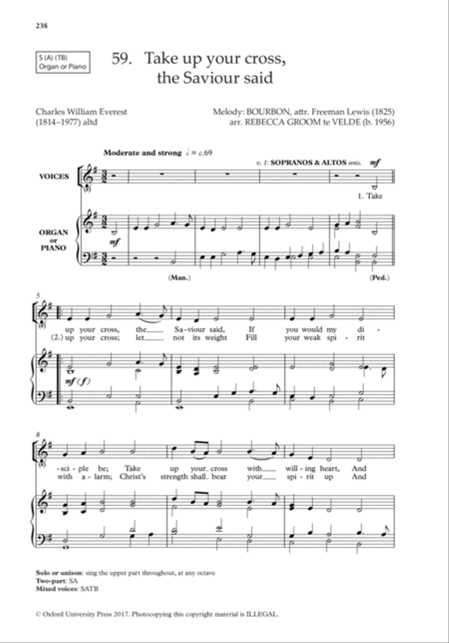 The Oxford Book of Easy Flexible Anthems Choir scores gallery preview page 26