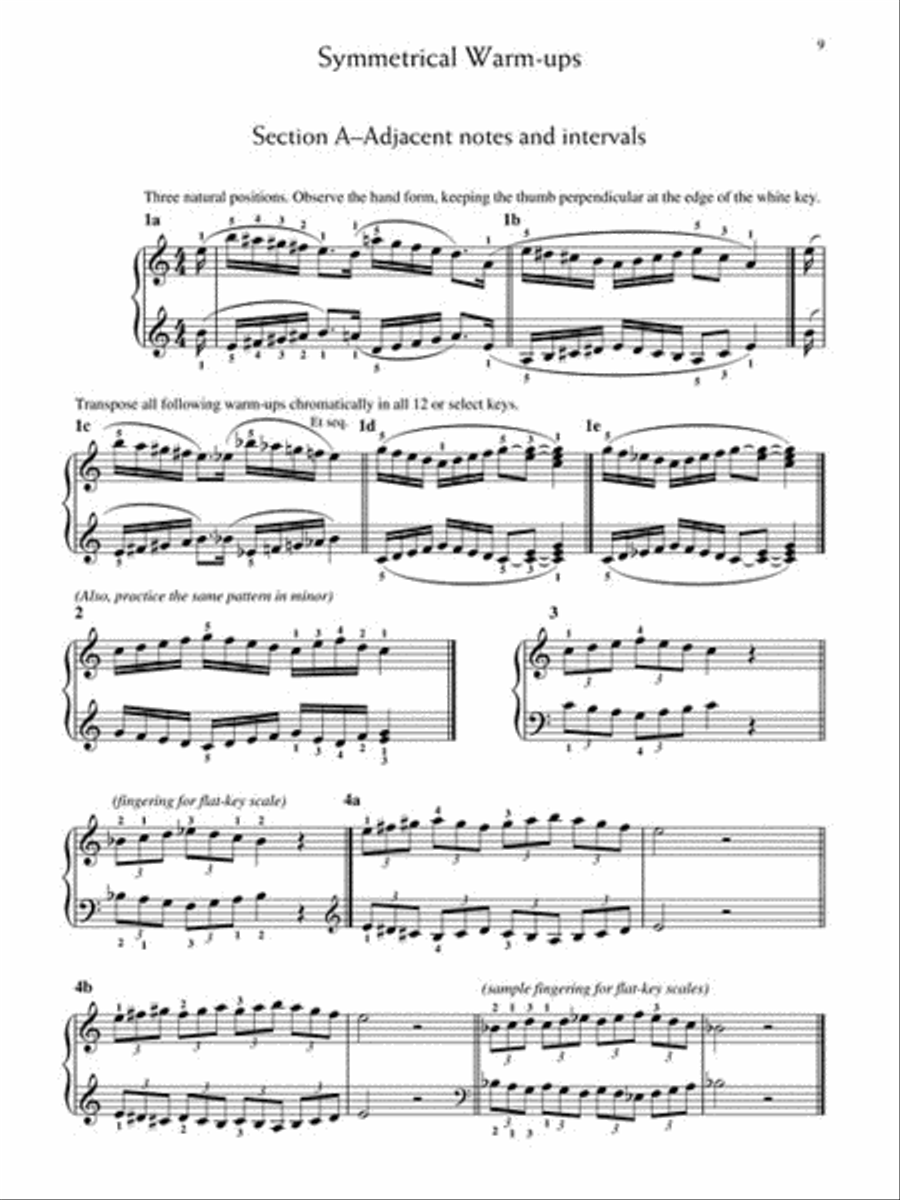 Symmetrical Warm-Ups Symmetrical Warm-Ups Piano Method scores gallery preview page 3