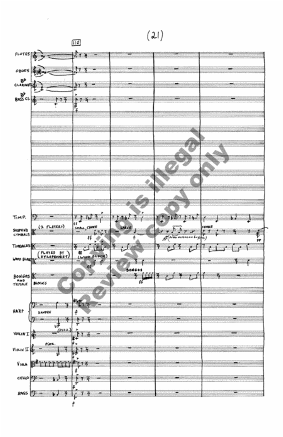 Tenso Full Orchestra scores gallery preview page 14