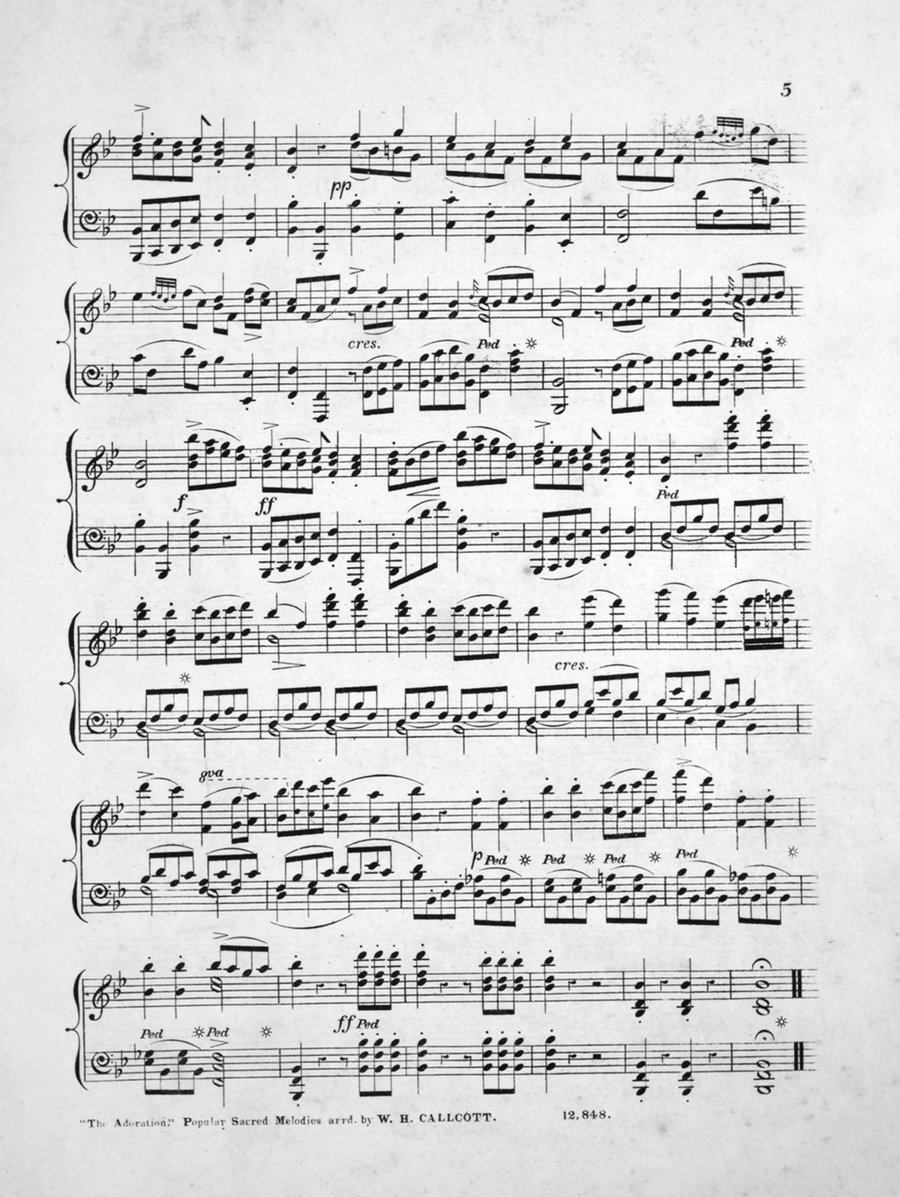 (No.1) Lord of all Power and Might; (No.2) The City of Perfection; (No.3) The Dying Christian to his Soul Piano Solo - Digital Sheet Music page 6