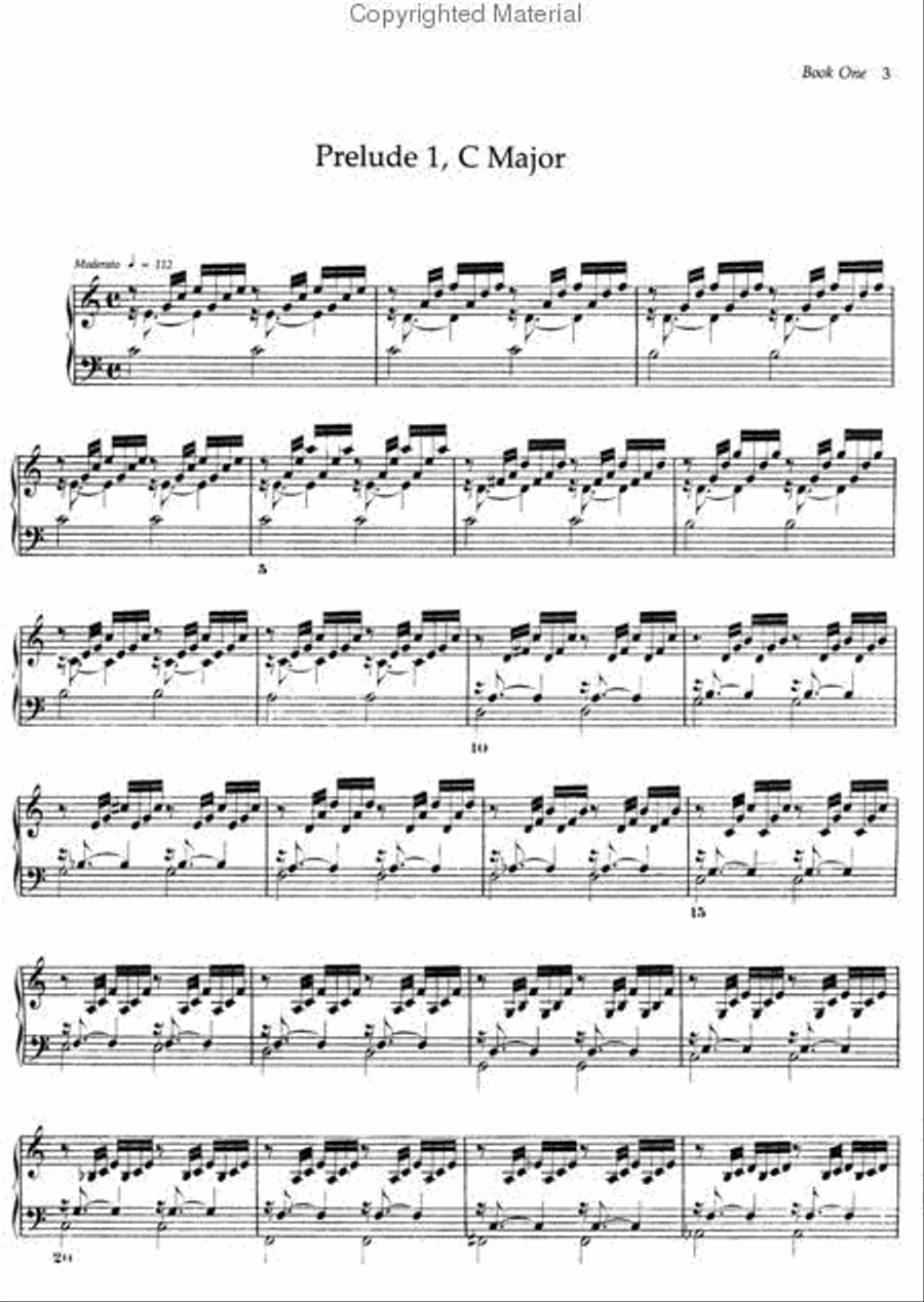 The Well-Tempered Clavier: Books I And II, Complete Piano Solo scores gallery preview page 4