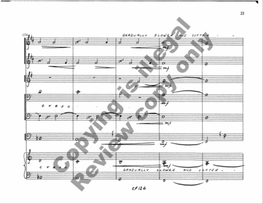 Liturgical Sonata Trombone scores gallery preview page 60