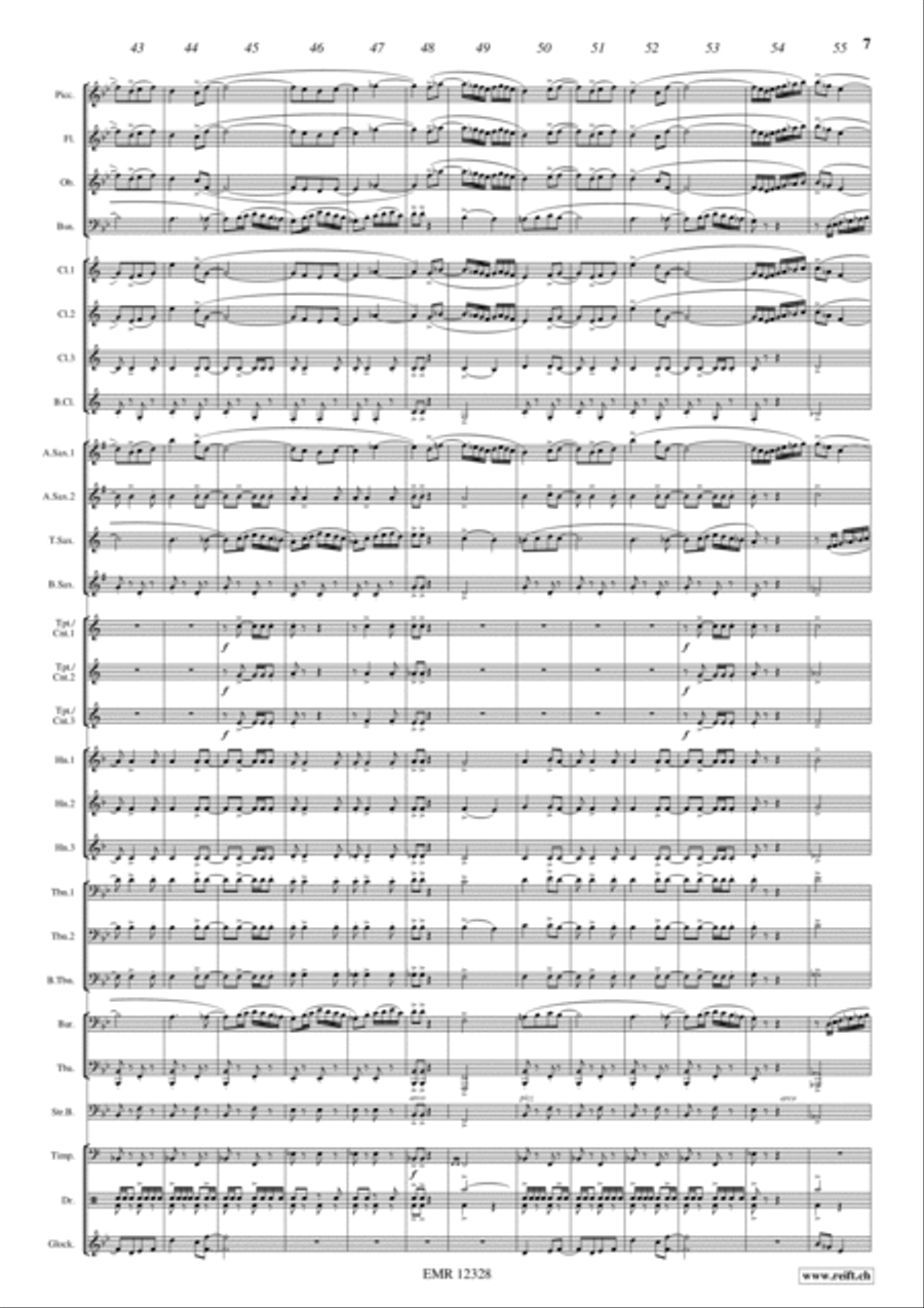 Rodeo Drive Concert Band scores gallery preview page 5