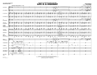 Book cover for Life Is A Highway - Full Score