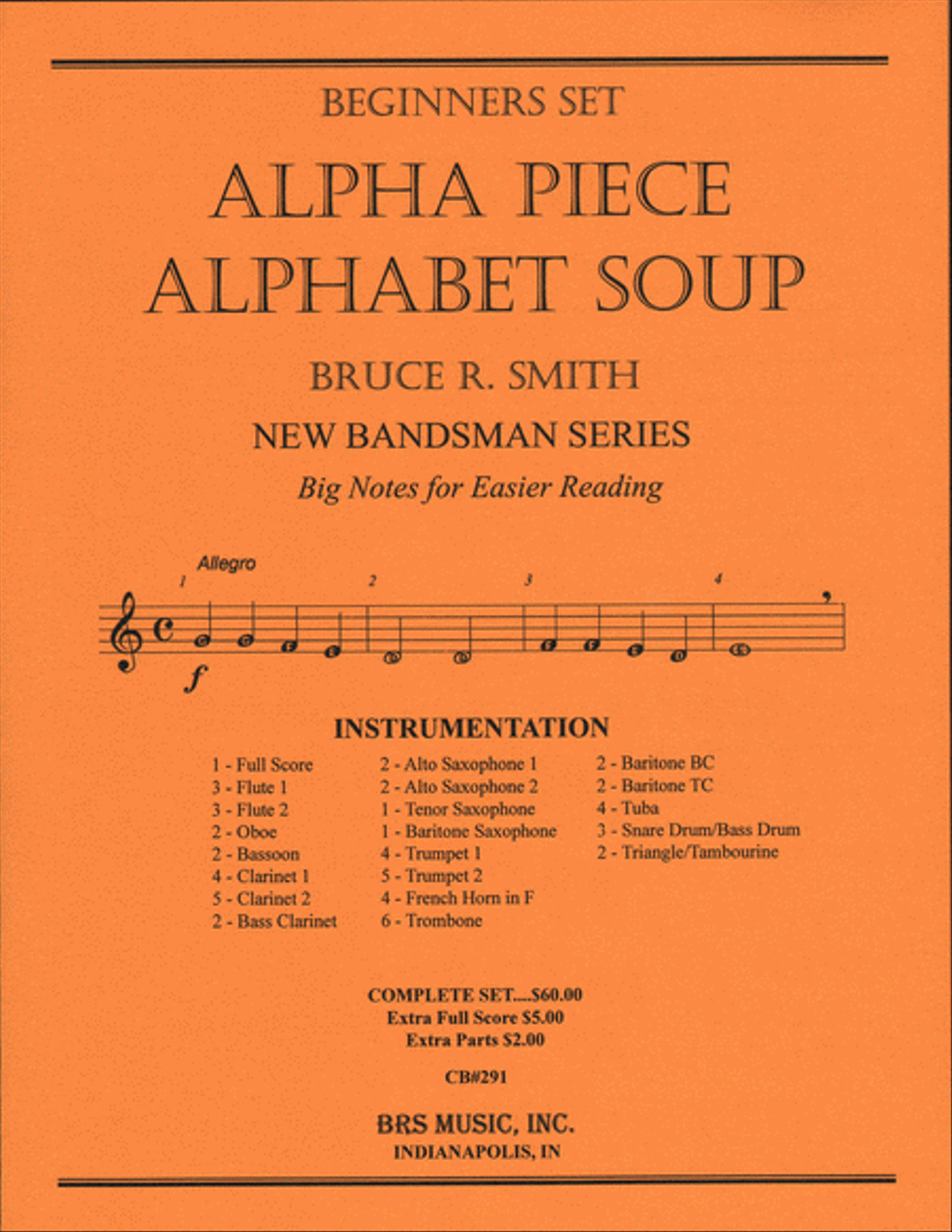 A Beginners Set Concert Band scores gallery preview page 1