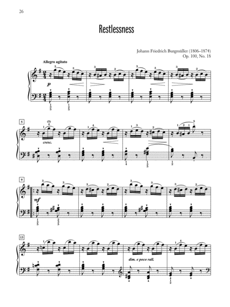 Audition Repertoire for the Intermediate Pianist, Book 1