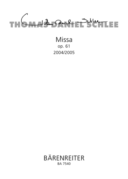 Missa, Op. 61