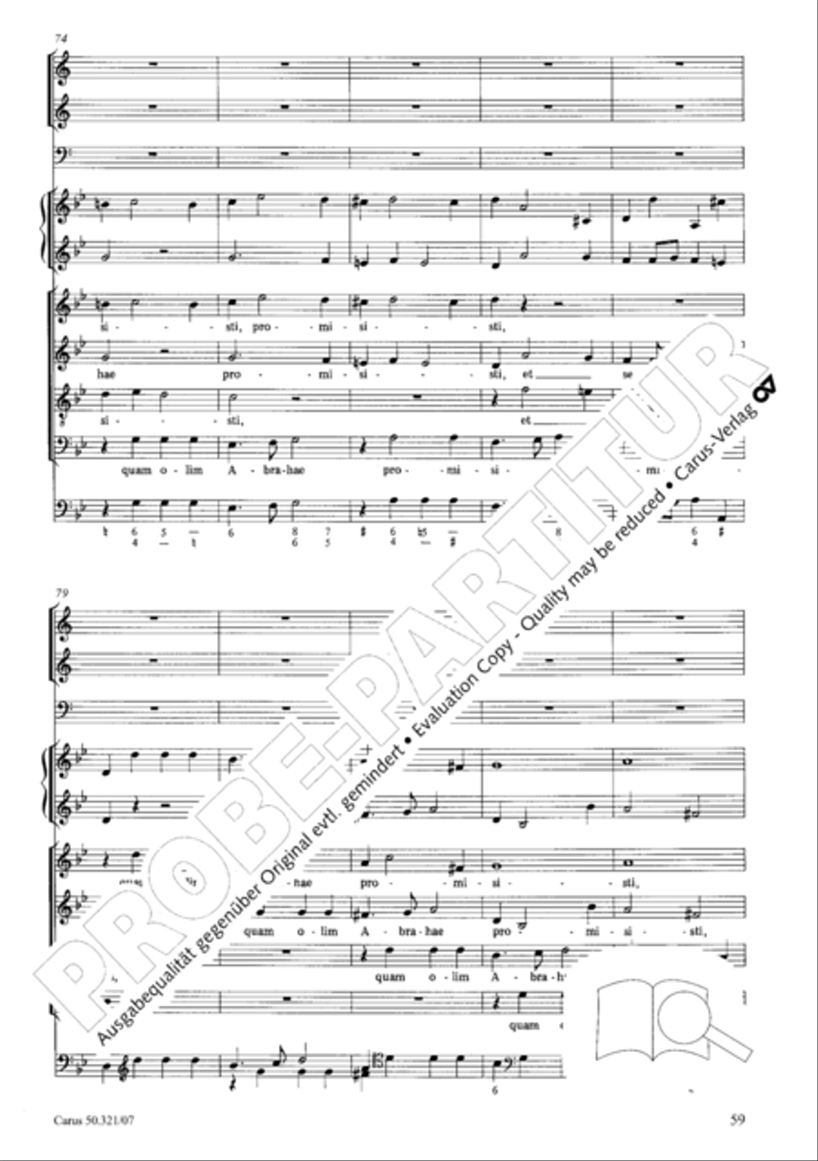 Requiem in C minor Requiem in C minor 4-Part scores gallery preview page 66
