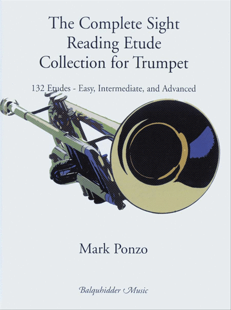 Complete Sight Reading Etude Collection for Trumpet B-Flat Trumpet scores gallery preview page 1