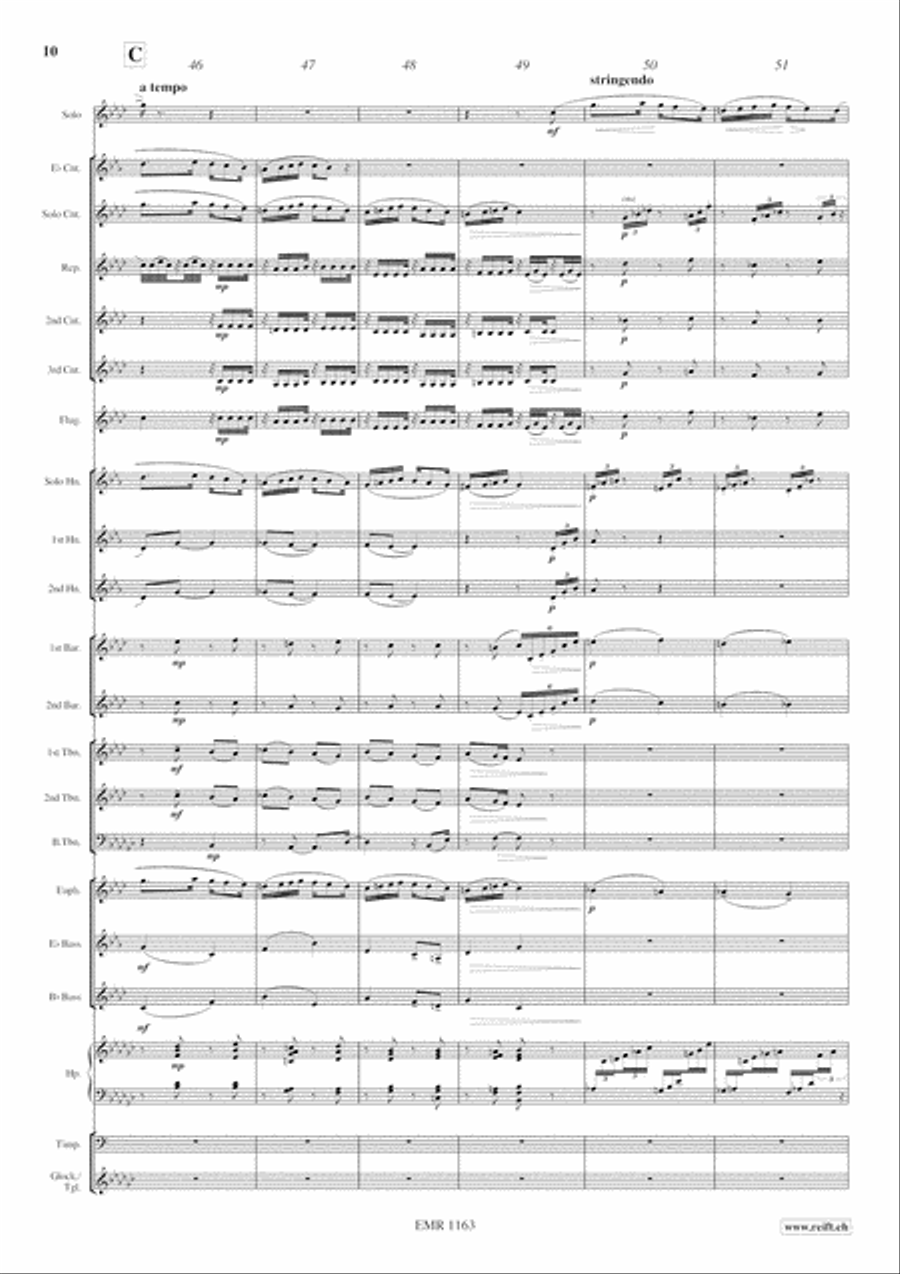 Concerto Concerto Brass Band scores gallery preview page 11