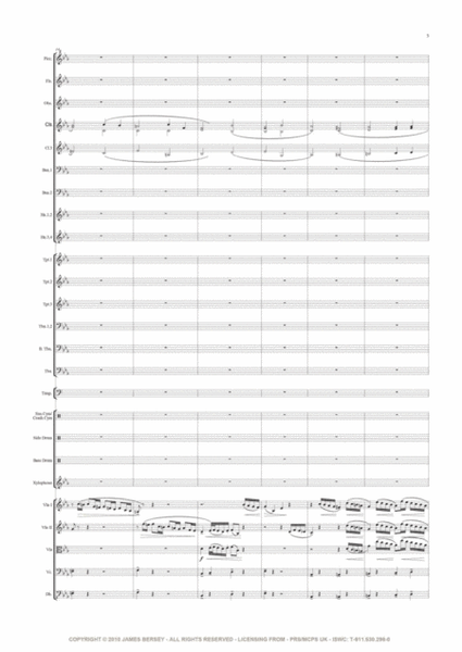 Symphony No.1 (full score & set of orchestral parts)