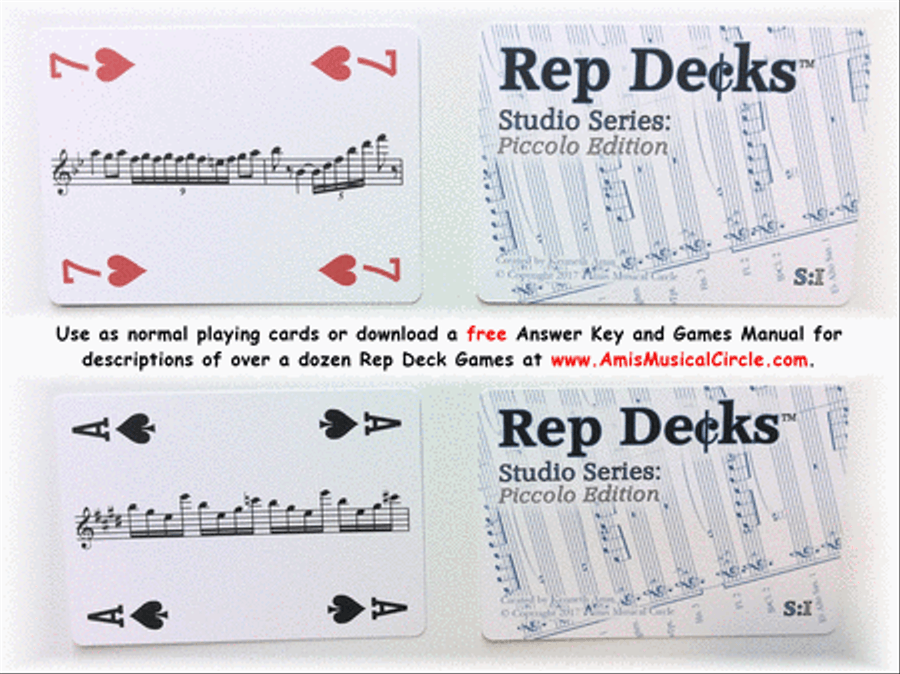 Rep Decks Studio Series: Piccolo Edition Piccolo scores gallery preview page 2