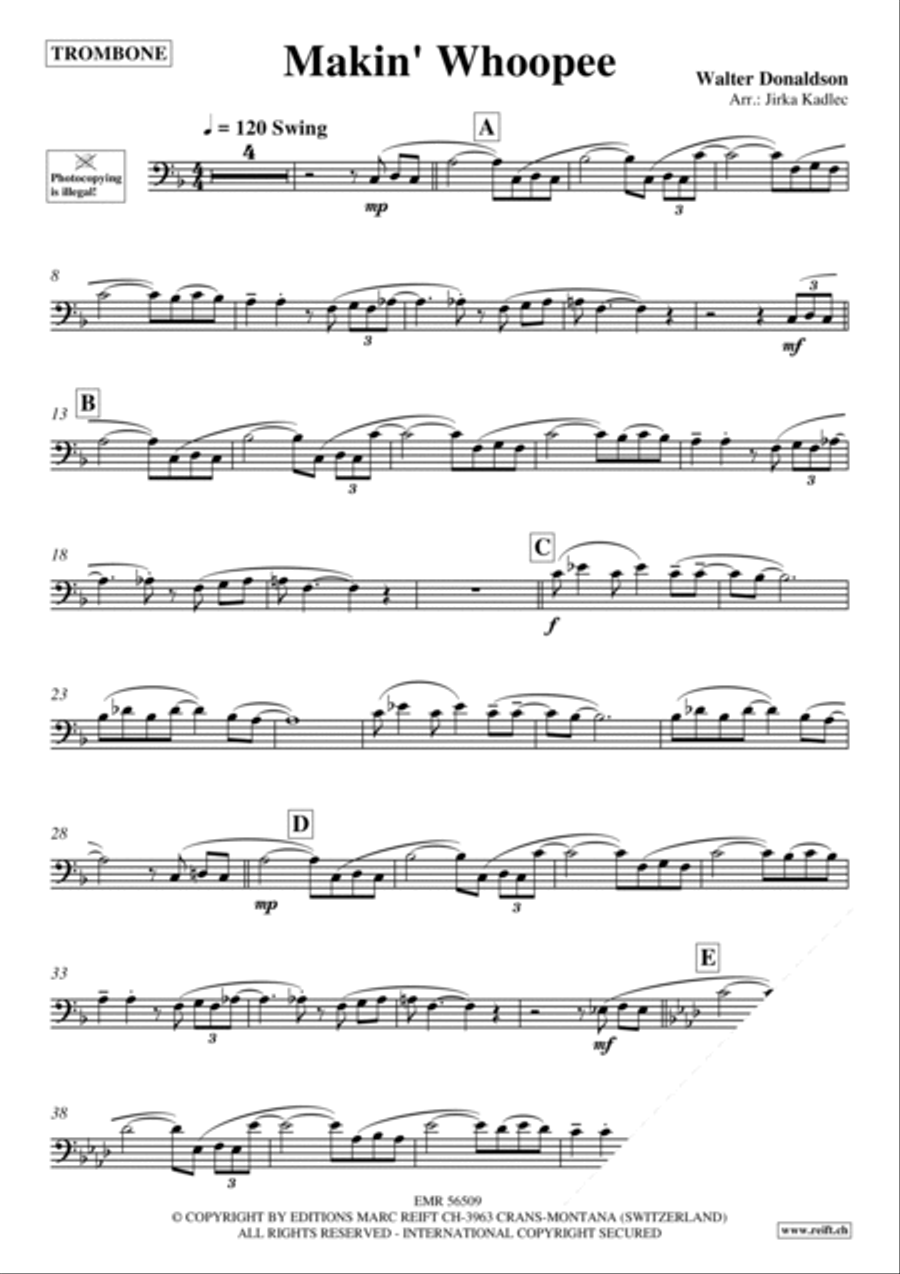 Makin' Whoopee Makin' Whoopee Piano Accompaniment scores gallery preview page 3