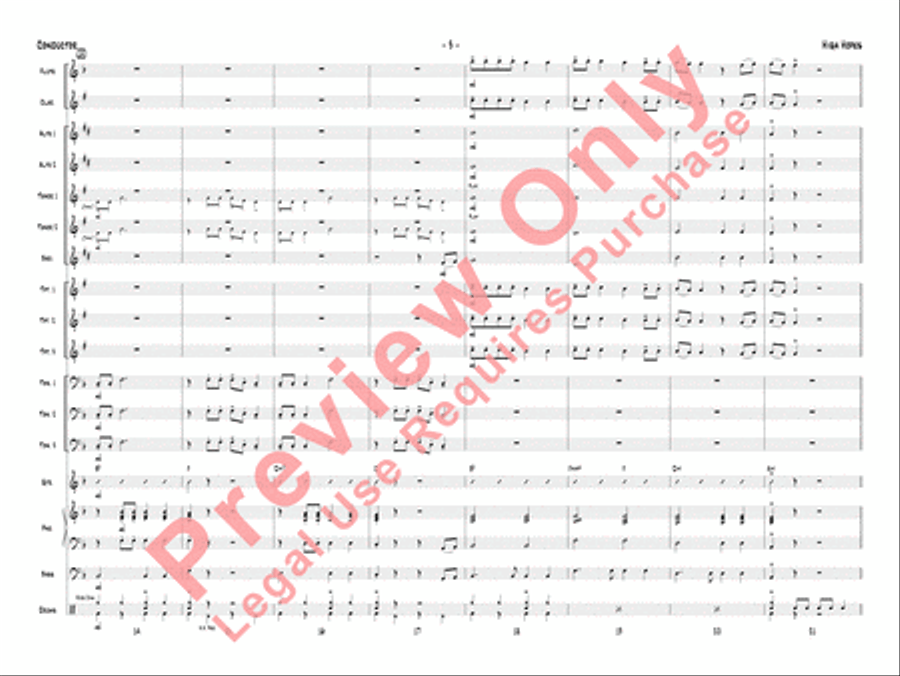 High Hopes Jazz Ensemble scores gallery preview page 6