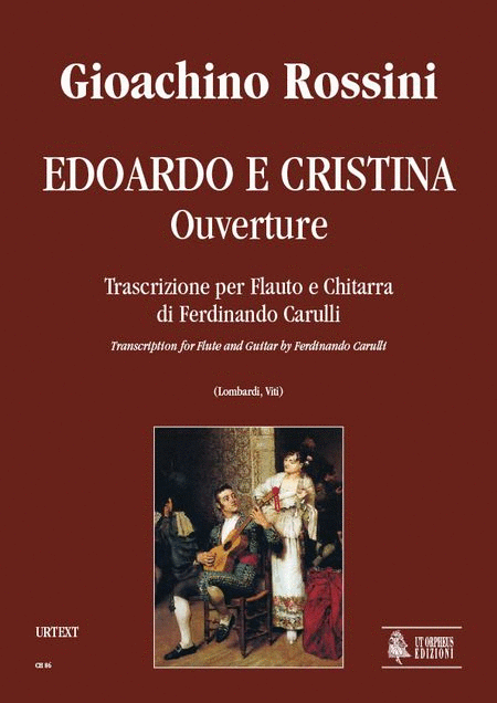 Edoardo e Cristina. Ouverture. Transcription by Ferdinando Carulli