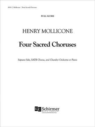 Four Sacred Choruses (Additional Full Score)